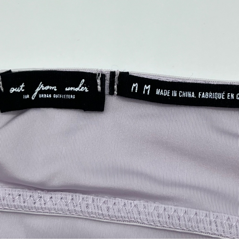 Urban Outfitters Out From Under Elegant Lavender Bodysuit-Under Wire in Bra-Sz M - Picture 11 of 12